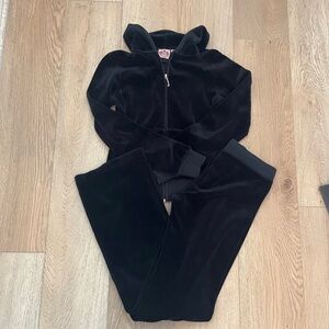Vintage black Juicy Couture tracksuit